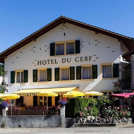 Hotel Du Cerf Soubey Extérieur photo